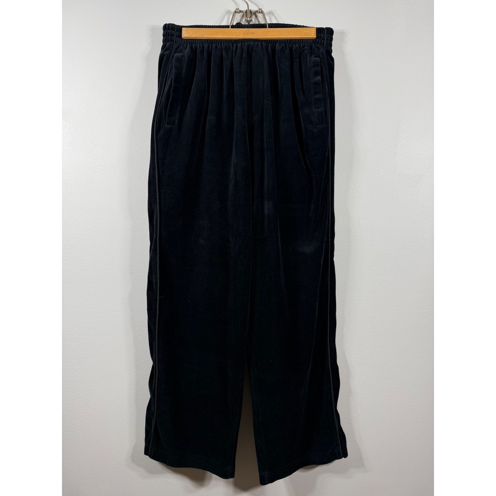 Sweatsedo Velour Track Pants Black Size XXL
